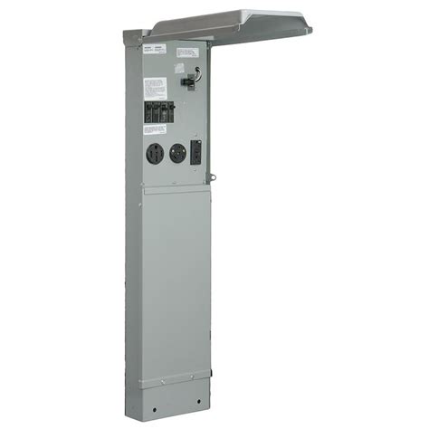 rv park electrical boxes|50 30 20 rv pedestal.